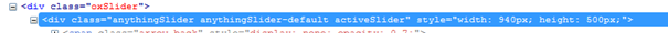 HTML Code mit Bildgrößen